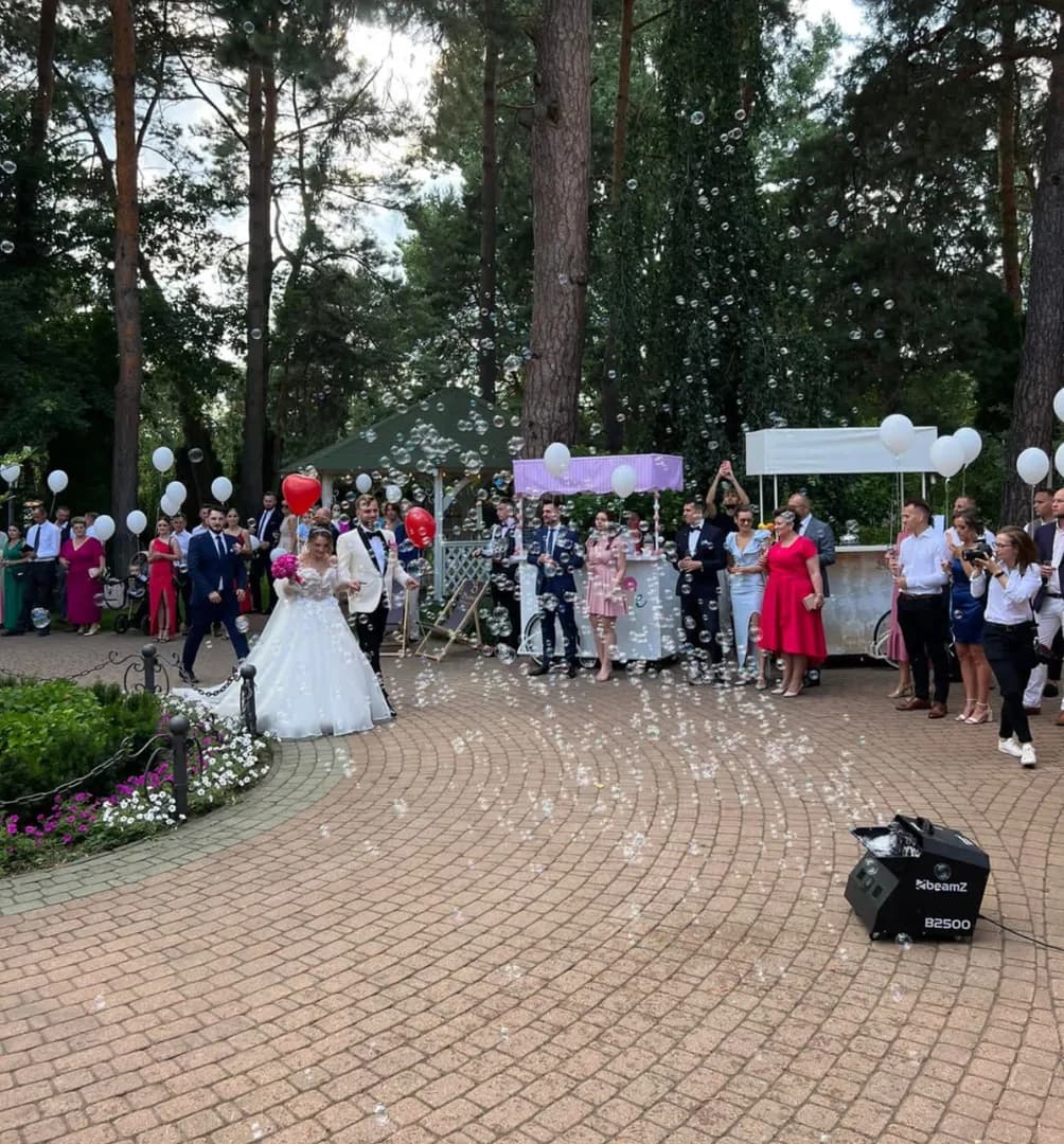 Bańki mydlane z dymem / puste