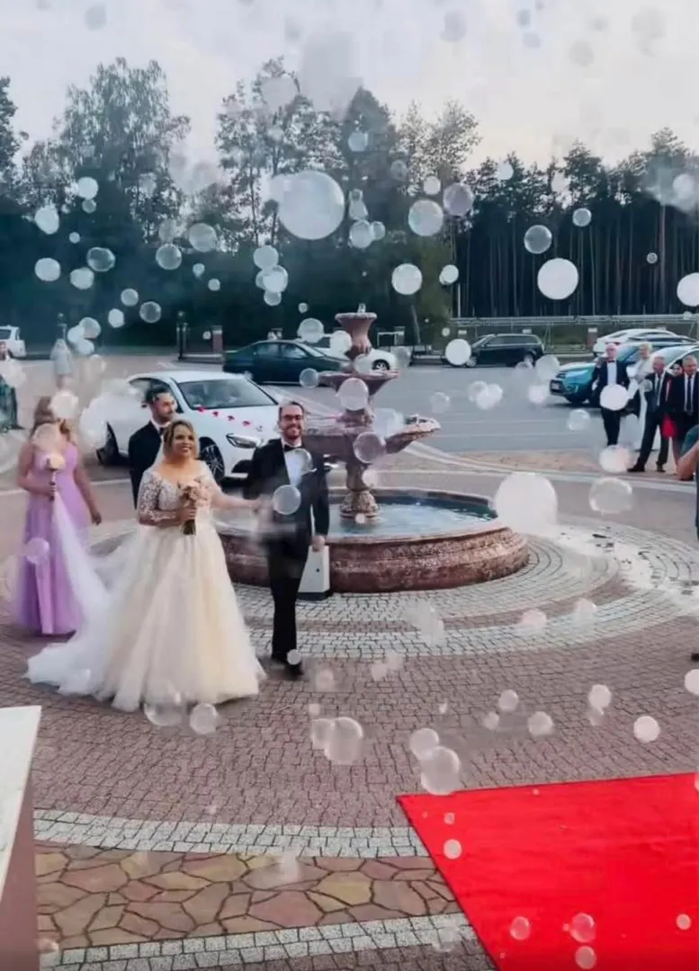 Bańki mydlane z dymem / puste