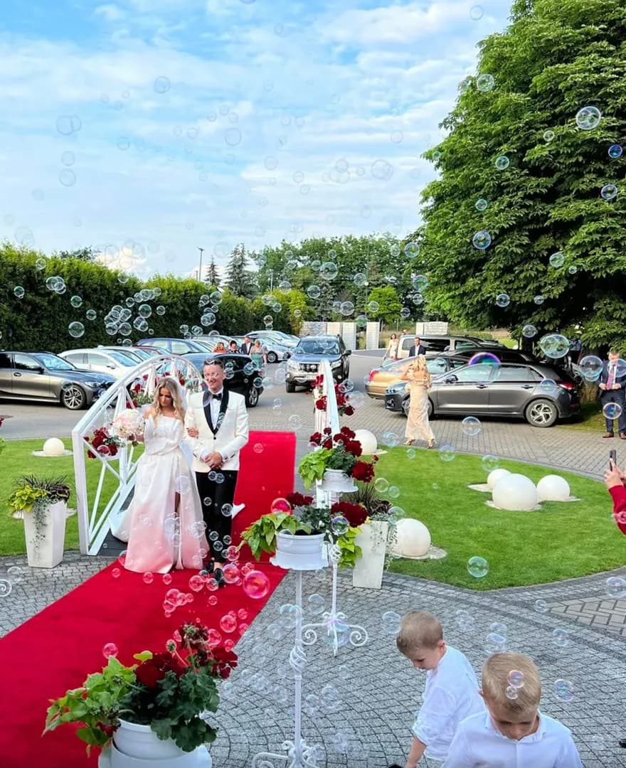 Bańki mydlane z dymem / puste