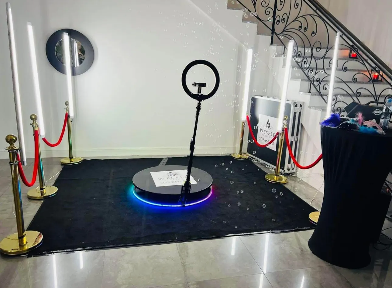 Fotobudka 360 – niezapomniane wideo z Twojej imprezy